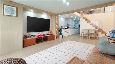6.5w打造原木奶油风格的家54.5m² | 丽尔曼顿全房全屋整装
