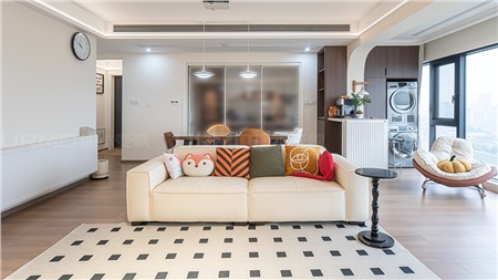 20w打造中古风的家180m² | 丽尔曼顿全房全屋定制