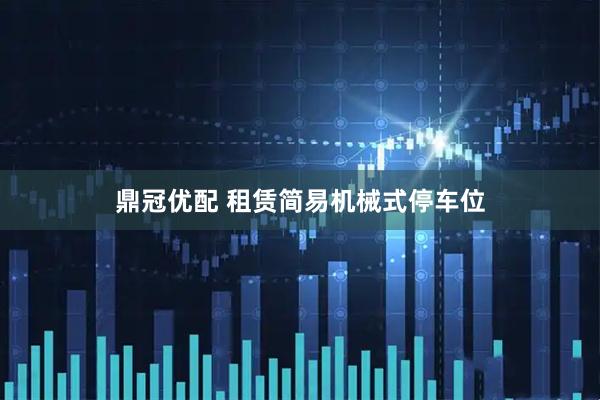 鼎冠优配 租赁简易机械式停车位
